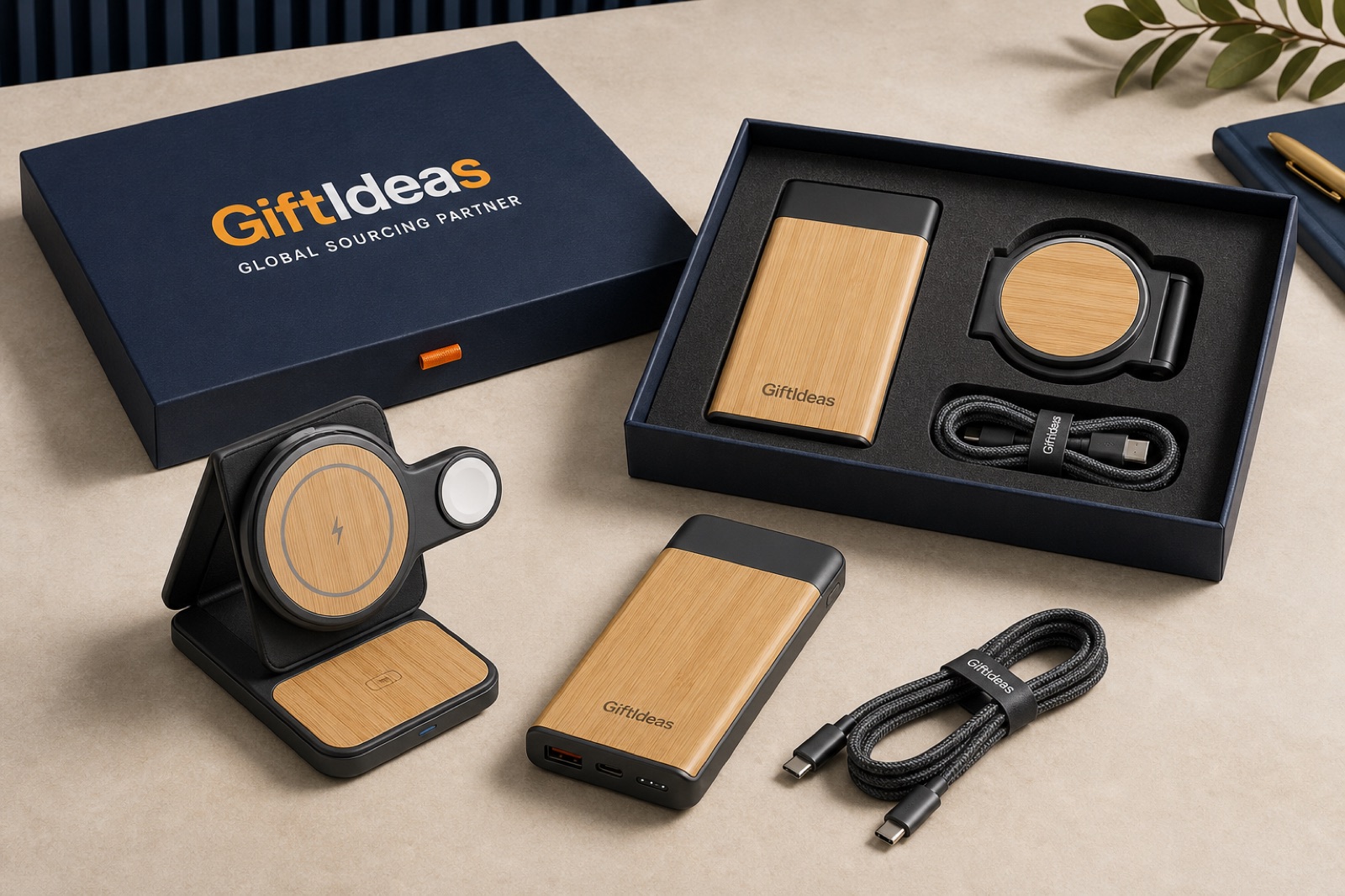 Custom executive technology gift set by GiftIdeas Malaysia