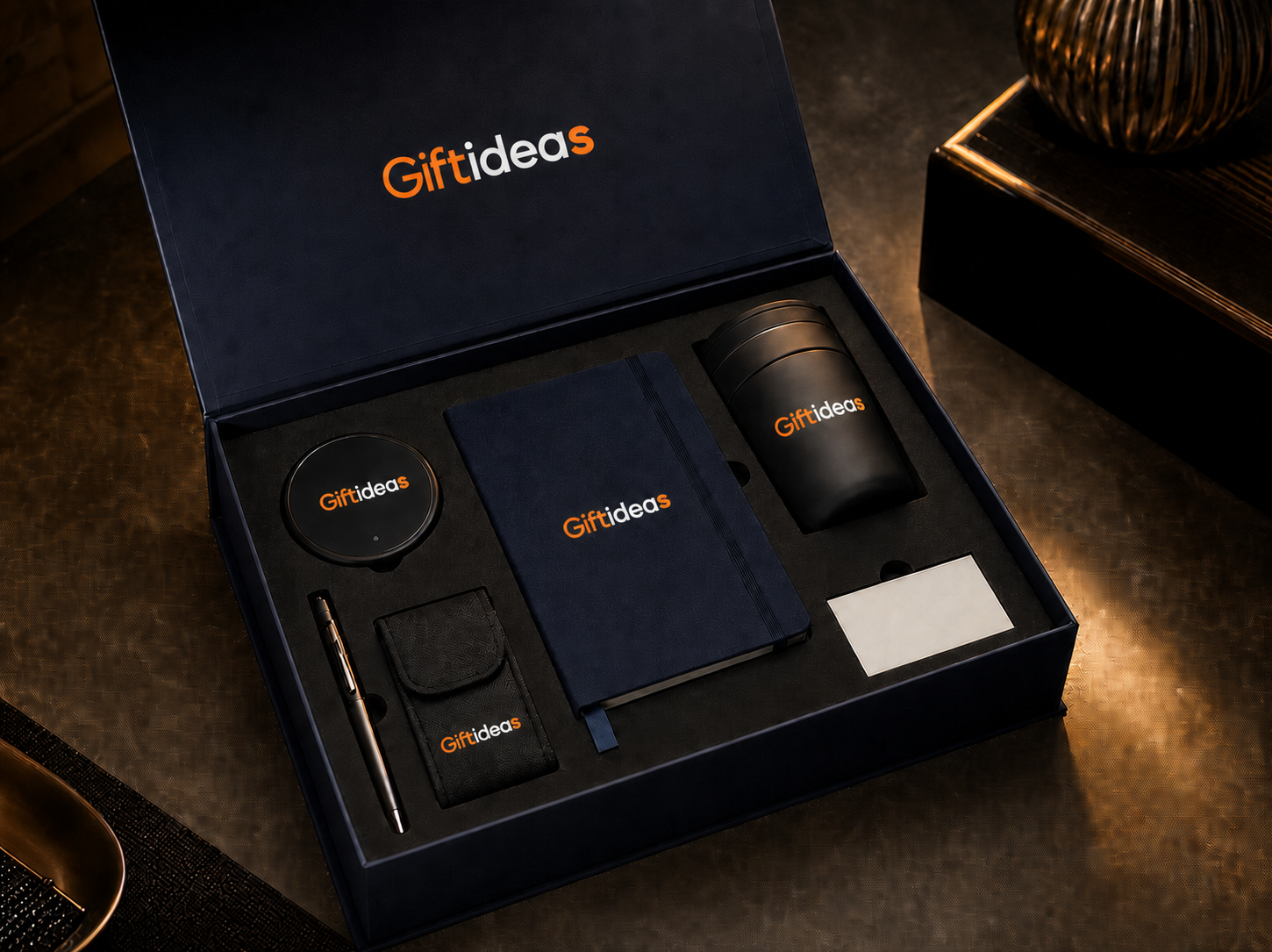 Giftideas premium product launch and PR campaign gift kit