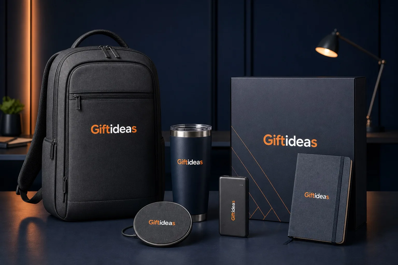 Giftideas branded corporate gifts prepared for United States business buyers