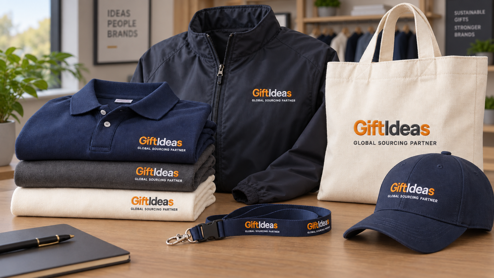 Giftideas sustainable corporate gifts made with reusable and natural materials
