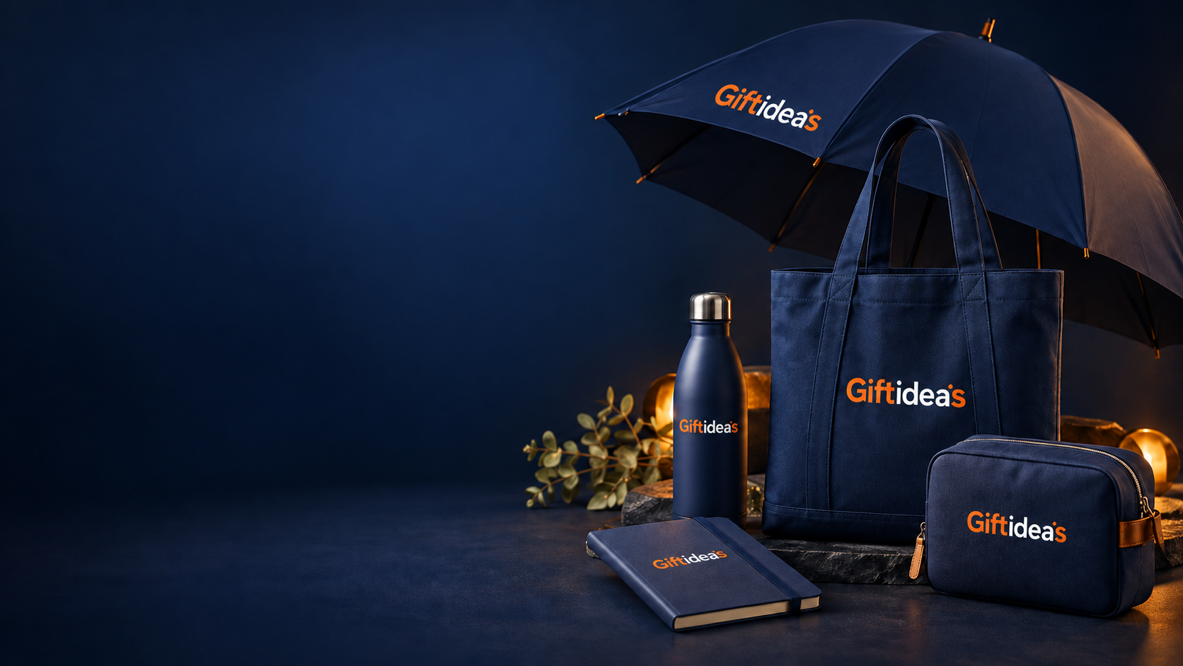 Giftideas branded corporate gifts prepared for UK and Australian procurement teams