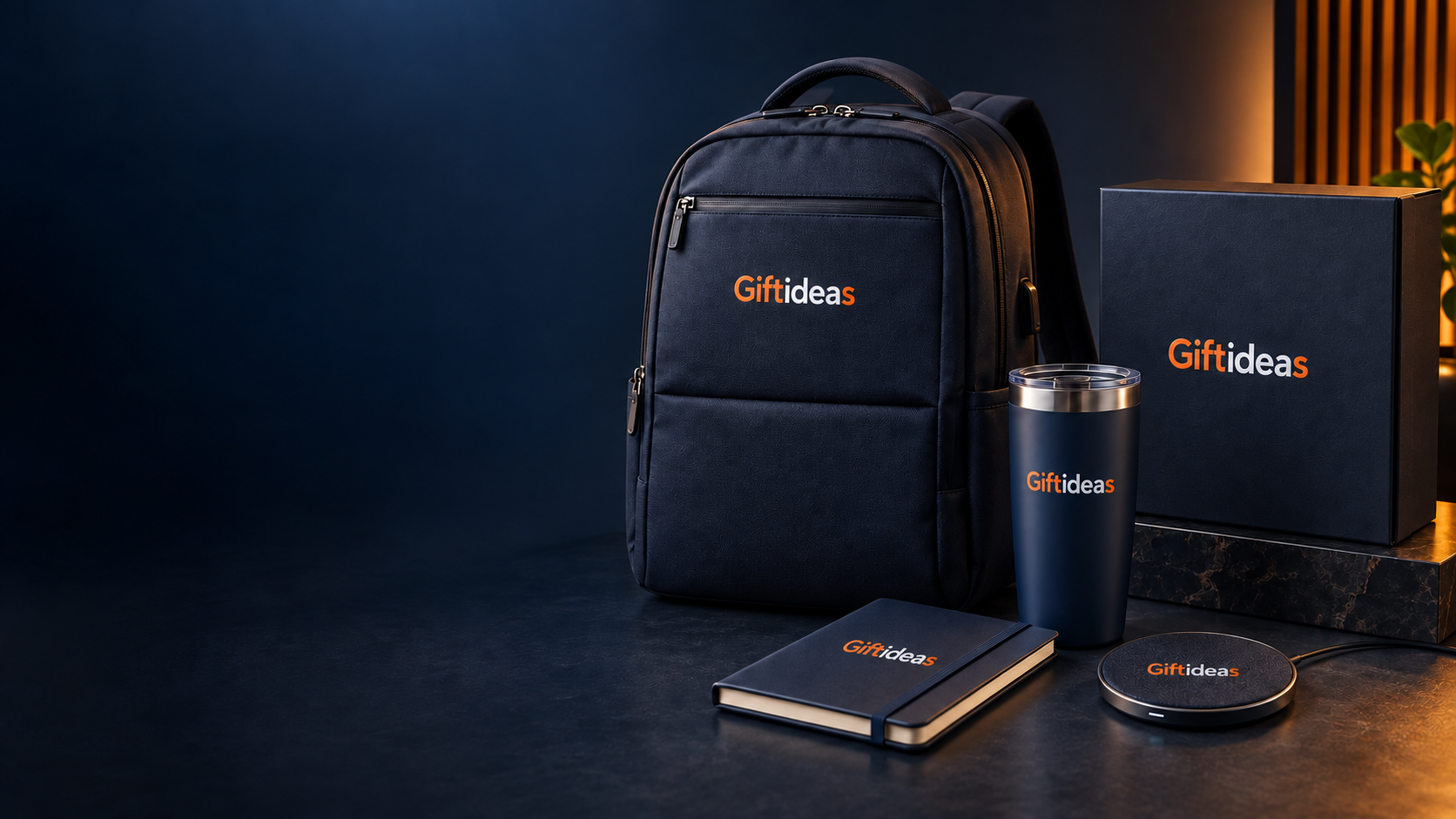 Giftideas branded corporate gifts prepared for United States business buyers